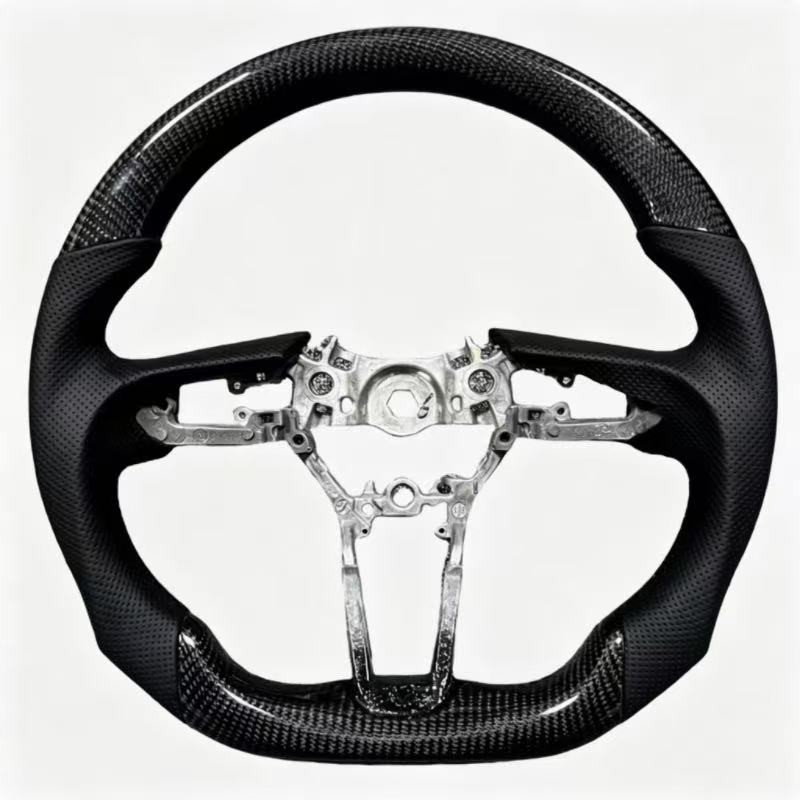 Suitable for Mazda 3, new Axela, and next-generation CX-30 and CX-40 models; carbon fiber steering wheel modification