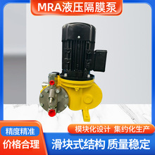 厂家供应MRA液压隔膜泵隔膜计量泵混消毒剂杀菌剂加药泵往复式