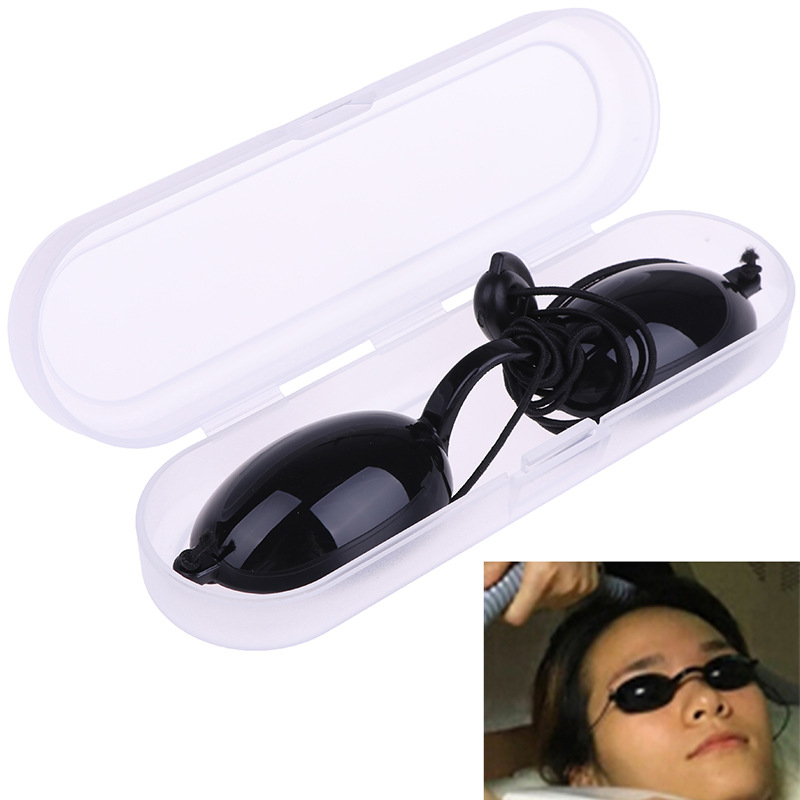 Factory Direct Sales Silicone Protective Eye Mask Beauty Sunbathing Ipl Photon Rejuvenation Opt Blocking E Laser Soft Gel Mask
