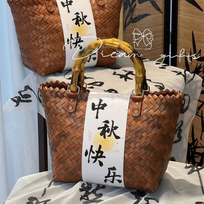新中国式のお土産は藤の編み物のかごをまねて結婚します。|undefined