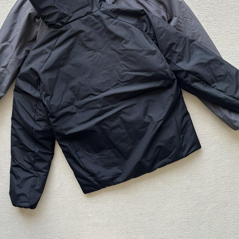 2024冬季新款 男士户外休闲防泼水透气修身连帽保暖棉服 L24500