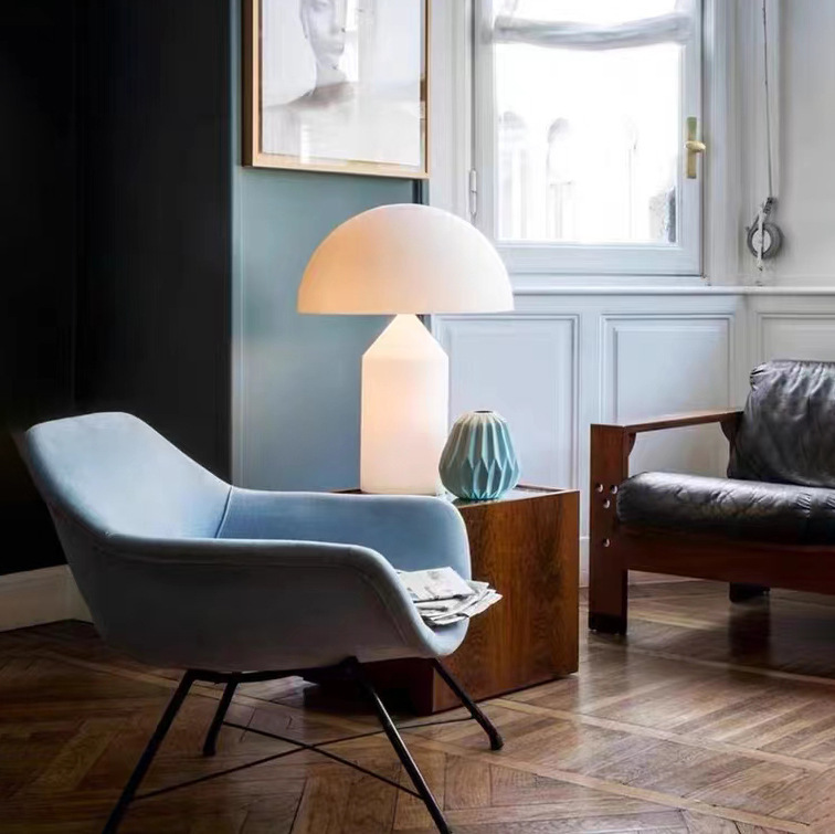 Italia OLUCE ATOLLO Hongo lámpara de escritorio Moderno Diseñador sala de estar dormitorio lámpara de cabezal de cama
