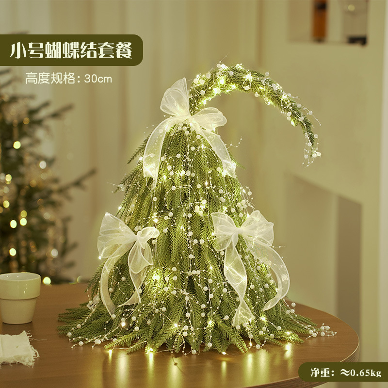 árbol de navidad árbol de navidad de escritorio árbol de navidad decoración simulación encriptado mini árbol de navidad PE