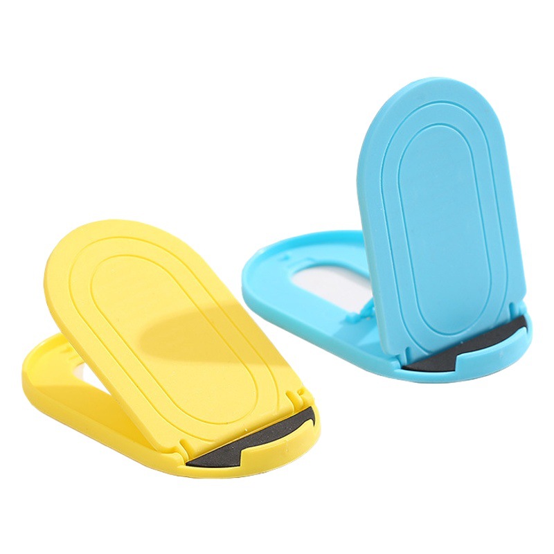 Teléfono móvil soporte de escritorio tableta del teléfono móvil plegable soporte perezoso portátil creativo mini regalo personalizable LOGO