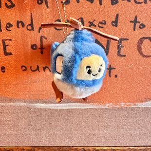 Cute Creative Helicopter Plush Creative Bag Pendant Helicopter Keychain Doll Amusement City Grab Machine Doll