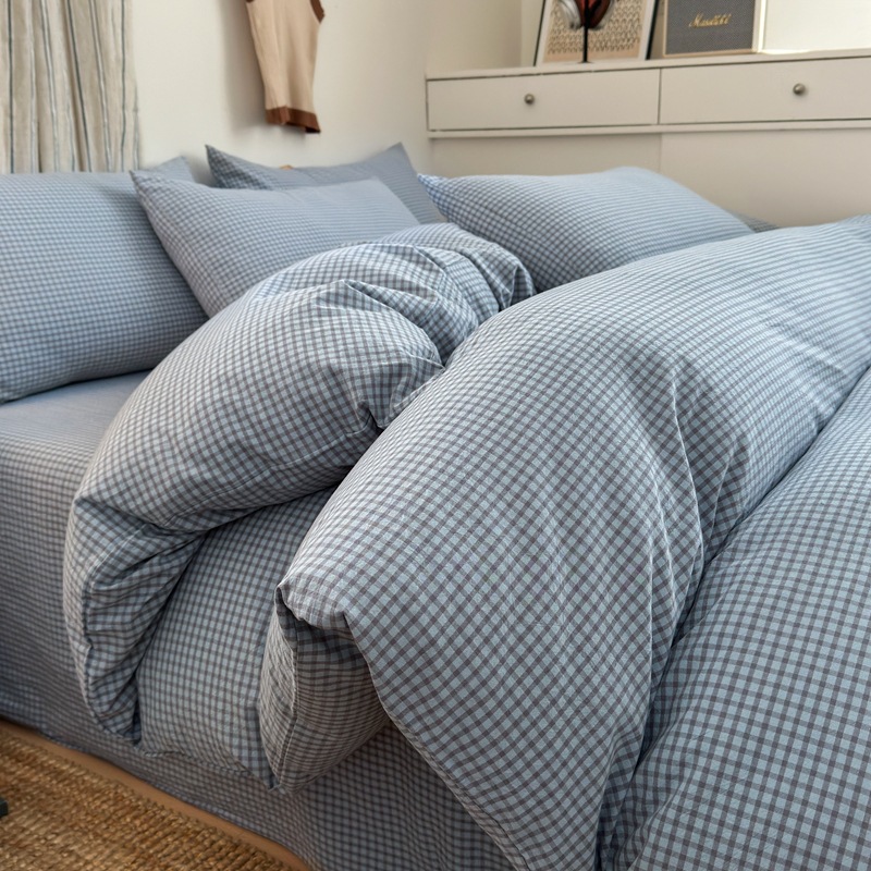 Verano ins funda de edredón de algodón de una sola pieza funda de edredón de algodón 2025 nuevo estilo 150x200x230 dormitorio individual