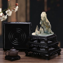 花盆底座鱼缸盆景奇石摆件佛像工艺品多肉花瓶托盘花架香炉茶壶托