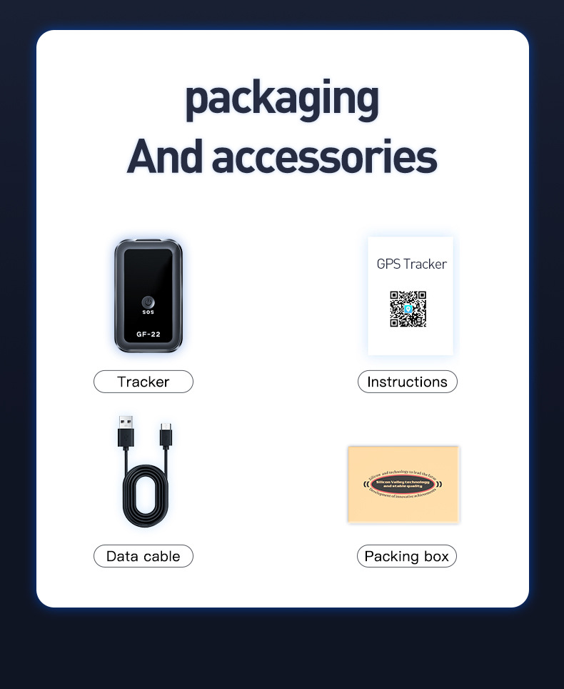 Cross-border best-selling GPS tracker: anti-loss device for the elderly and children, car anti-theft GPS tracker, pet GPS tracker