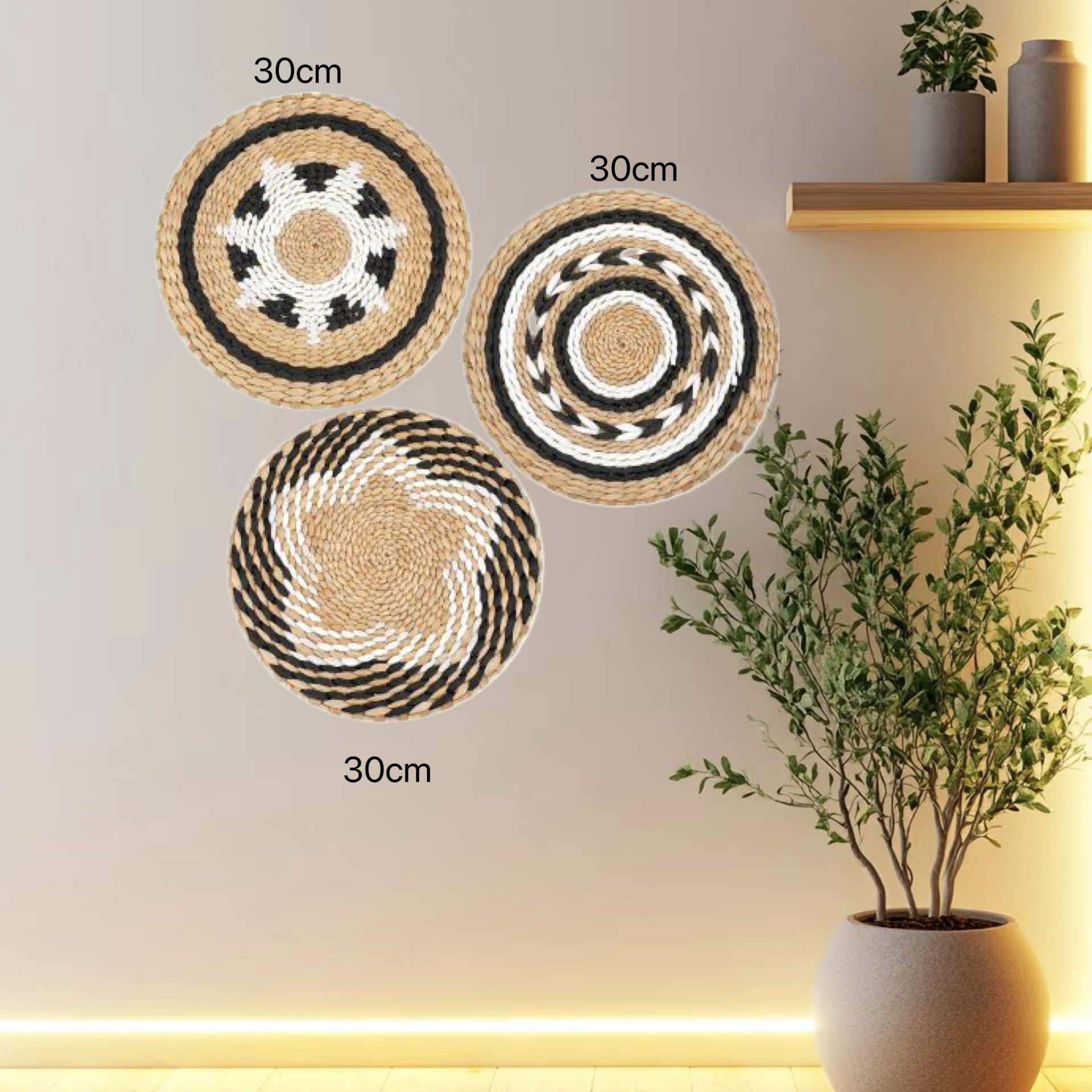 Decoración de Pared Tejida a Mano Estilo Pastoral para Restaurante y Paredes image 10