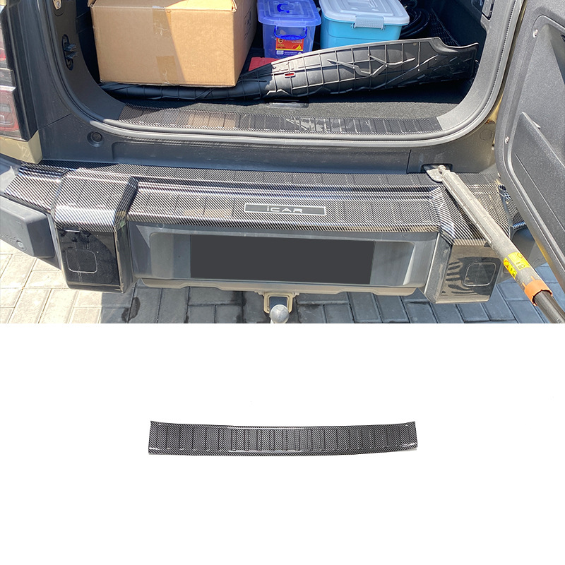 Suitable for 26 Models of Chery Icar V27 Threshold Strips, Modified Welcome Pedals, Trunk Rear Guard Plate, Tailgate Protection