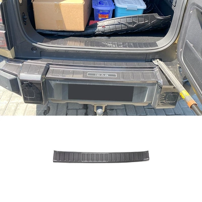 Modified Welcome Pedals, Trunk Rear – Dekorativ pedal başlıqları - 1-piece-of-inner-guard-plate-abs-carbon-fiber-pattern-applicable-to-2026-icar-v27