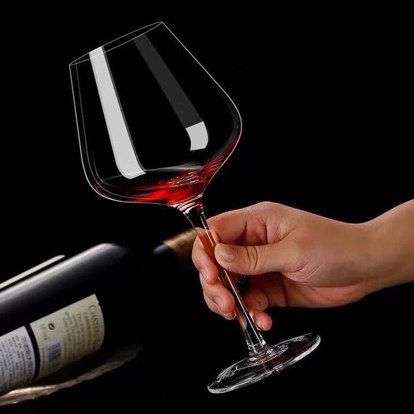 crystal wineglass