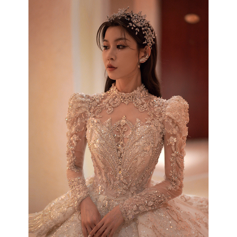 Long-sleeve for bride