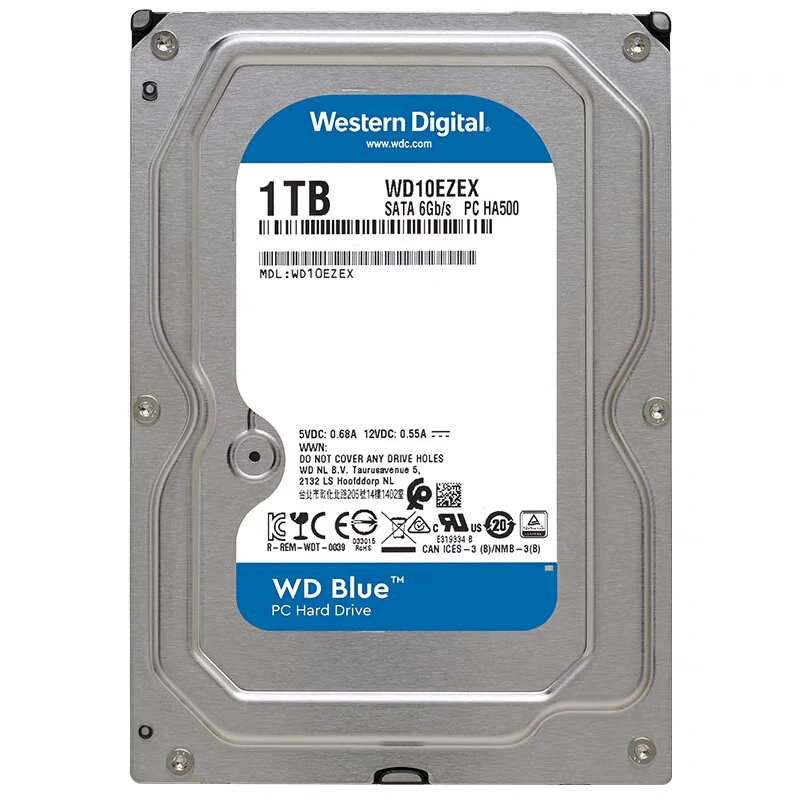 Новый оригинальный WD10EZEX 1 ТБ настольный механический жесткий диск 7200 об/мин Western Digital 1 ТБ