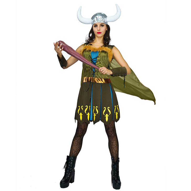 Carnaval Viking adulto hembra pirata Cosplay traje Halloween nórdico hembra pirata fiesta etapa traje