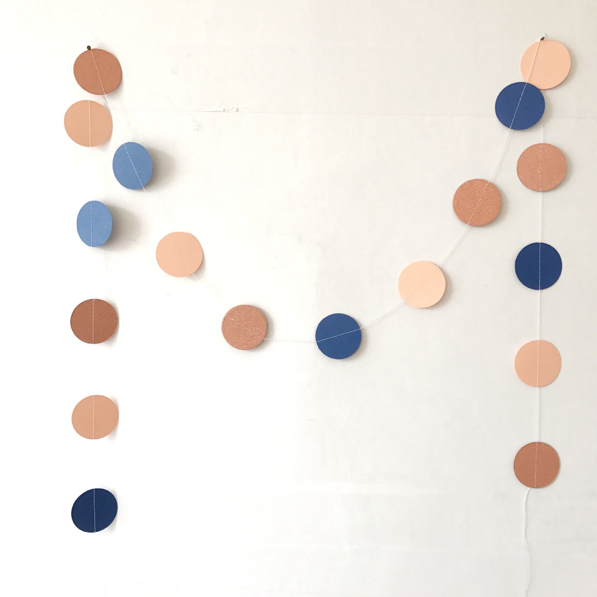 Oro rosa brillante + polvo ligero + disco azul azul azul