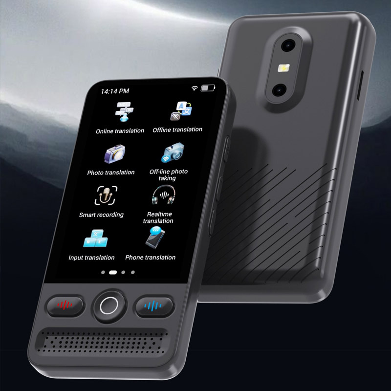 Traductor multilingüe de idiomas de origen, traductor simultáneo inteligente para 160 países, dispositivo de traducción sin conexión preciso.
