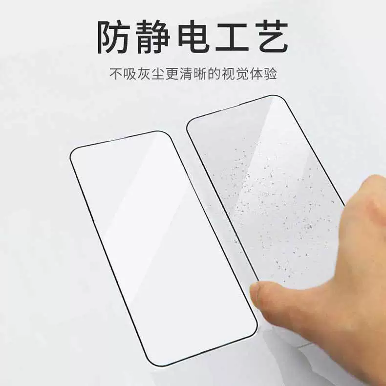 Защитная стеклянная пленка для OPPO A8/A11x, полное покрытие, шелкография, алюминий, антистатическая, электро-электрическая защита, для мобильного телефона A92S