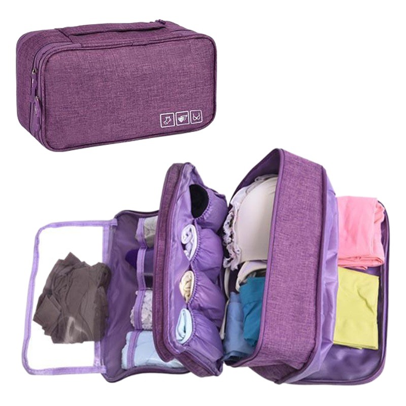 旅行下着収納バッグ防水陽イオンブラジャー旅行下着収納袋整理袋携帯卸売り
