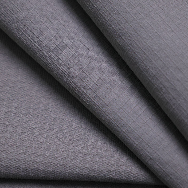 现货0.3尼龙登山格 户外登山服面料防水尼龙布衬衫格子风衣面料|undefined