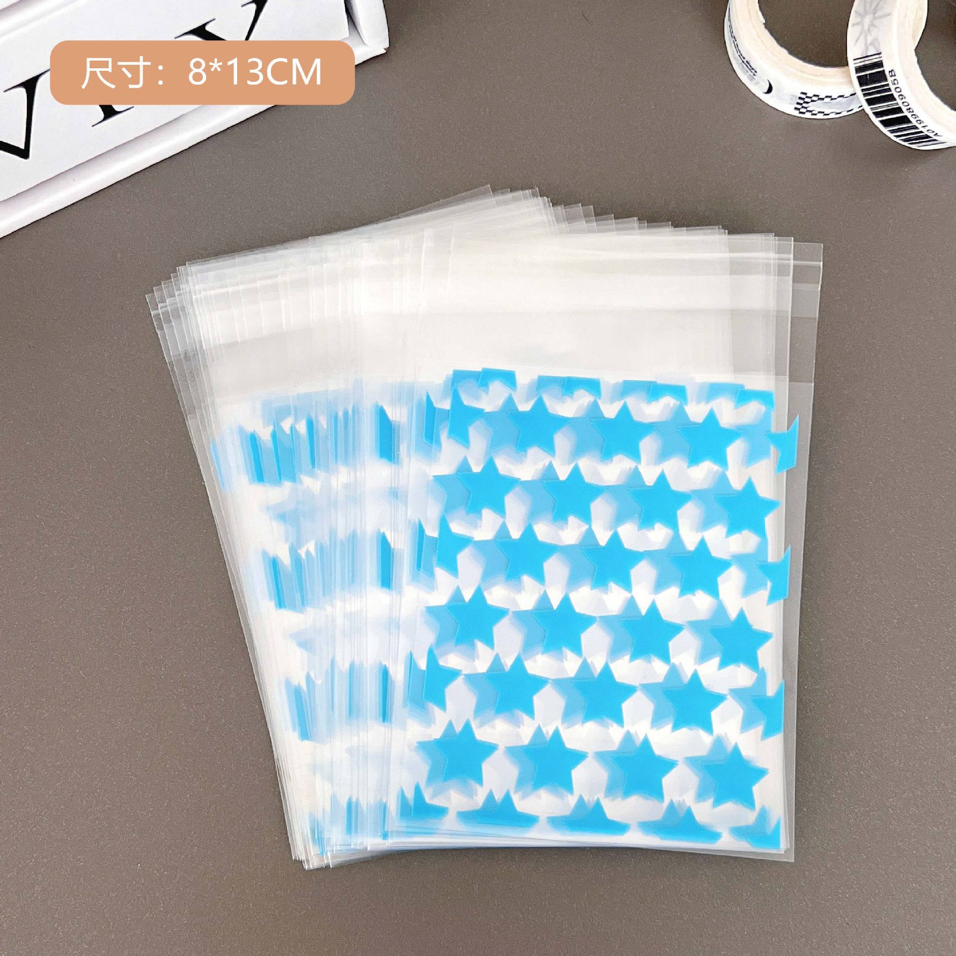 Cute Graffiti Puppy Autoadhesivo Cubierta de tarjeta Bolsa de embalaje de regalo Bolsa de embalaje de dulces Bolsa ziplock de dibujos animados OPP al por mayor