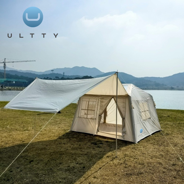 Travel inflatable handheld tent for camping for hiking 2