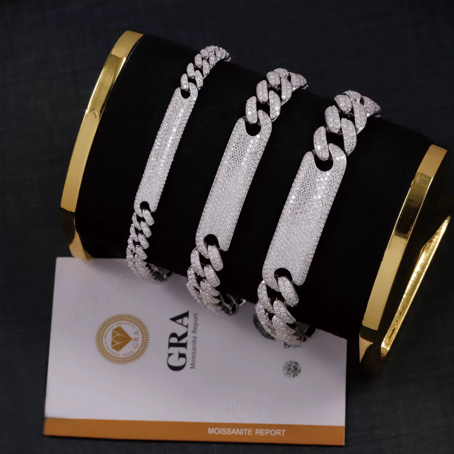 Европейский и американский браслет в новом стиле, кубинский браслет из серебра S925 с инкрустацией из муассанита, в стиле хип-хоп, модный, с пружинной застежкой, мужской браслет.