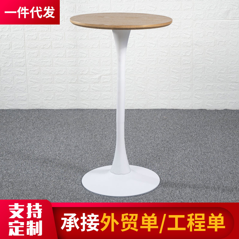 Nordic Small Bar Counter for Milk Tea Shop, Cafe, Bar, Restaurant, Commercial Minimalist Bar Counter Table for Commercial Spaces