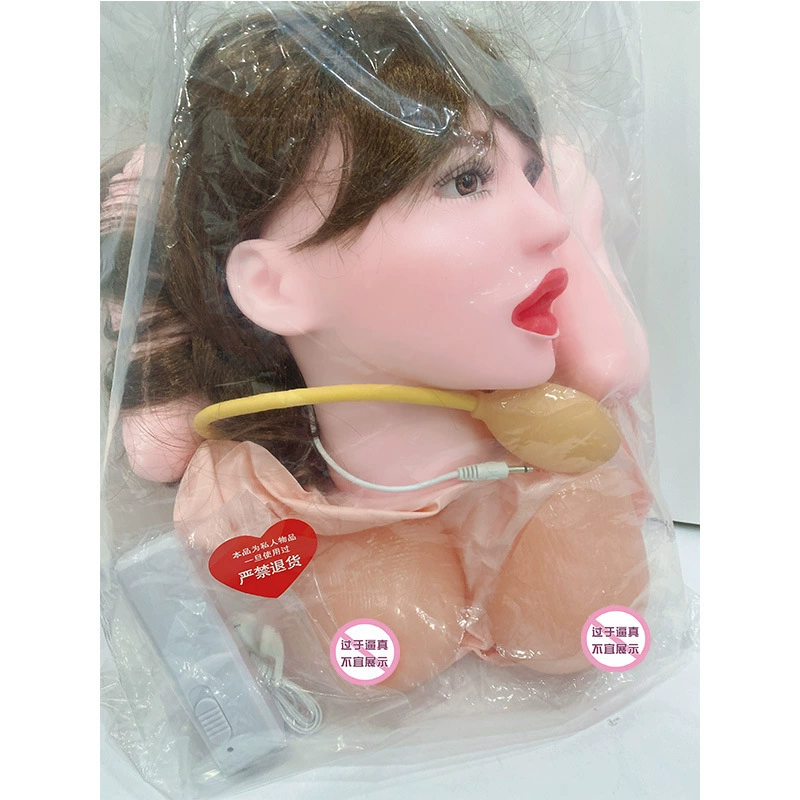 Silicone wig, electric inflatable doll for adults