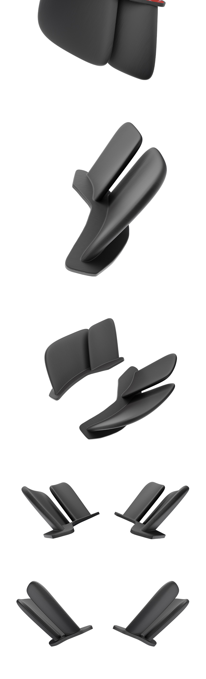 Suitable for Ducati Panigale Streetfighter Rear Wing V2 V4 V4S/R Modified Fixed Wing 2018-2024