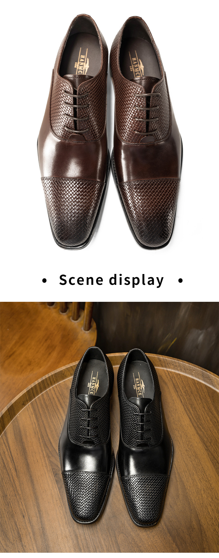[One piece is also ex-factory price] Three-joint men's shoes business dress British leather shoes men's Oxford shoes_vogvips.com