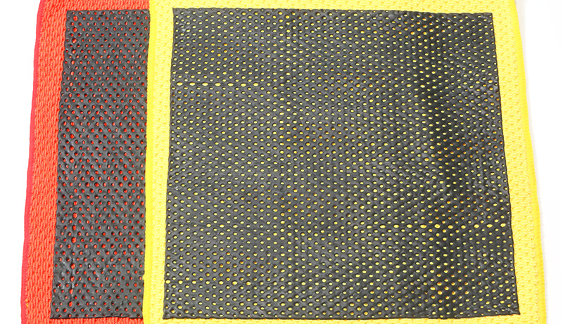 Hollow-Out Thickened Volcanic Mud Scrubbing Cloth Car Cleaning Towel Automotive Beauty Stain Removal Cleaning Cloth Car Wash Cleaning