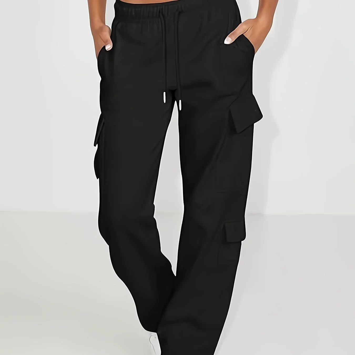 Джинсовые XXL? Actually: Y2K Baggy Cargo Joggers Y2K High Waisted Baggy Cargo Joggers