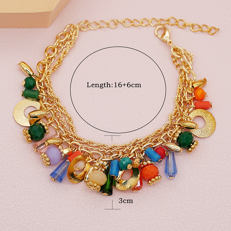 Casual Hip-Hop Geometric Alloy Plastic Women's Bracelets display picture 19