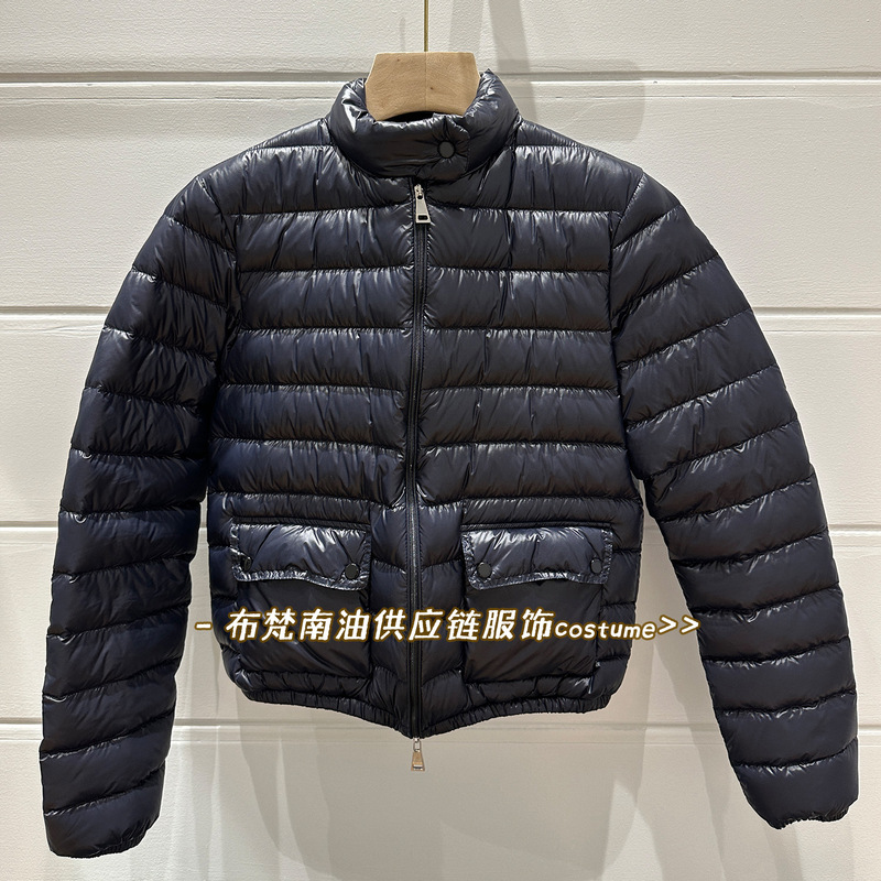 High-Quality m Mengjia Sun Li Same Style Black Stand-Up Collar down Jacket Women's Winter New Warm Short Jacket