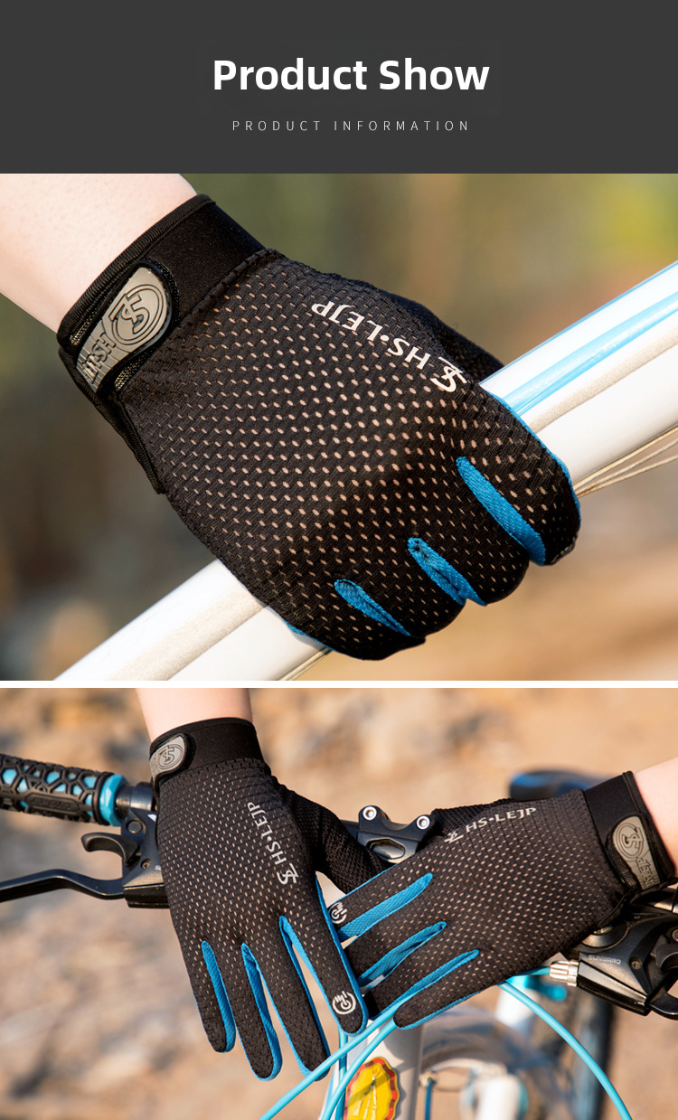 Fietshandschoenen voor dames en heren ademend en touch screen_voghion.com