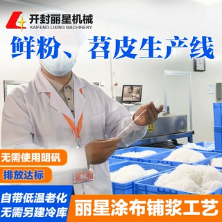 丽星机械鲜湿粉生产线 鲜湿粉机器 支持上门安装服务