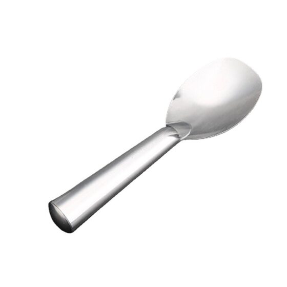 Aluminum alloy self-melting ice cream shovel wholesale printable logo ice cream spoon household hotel dessert shovel commercial