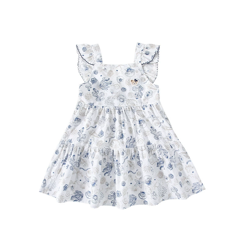 精典泰迪 Summer small princess costume, dress, skirt, flowered, western style