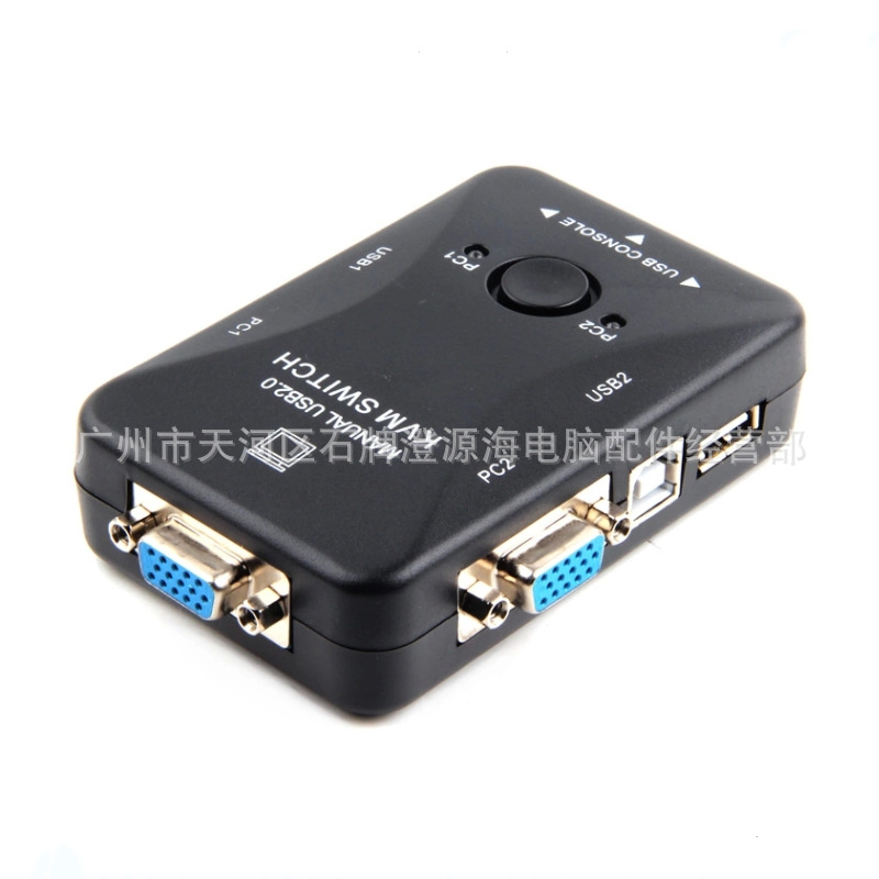 Feng Jie KVM Manual Host 1 monitor Switch Key switch USB Manual VGA Tangent converter