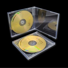 透明PS光盘 10.4mm CD盒/DVD盒单双碟光碟收纳盒塑料CD盒厂家批发