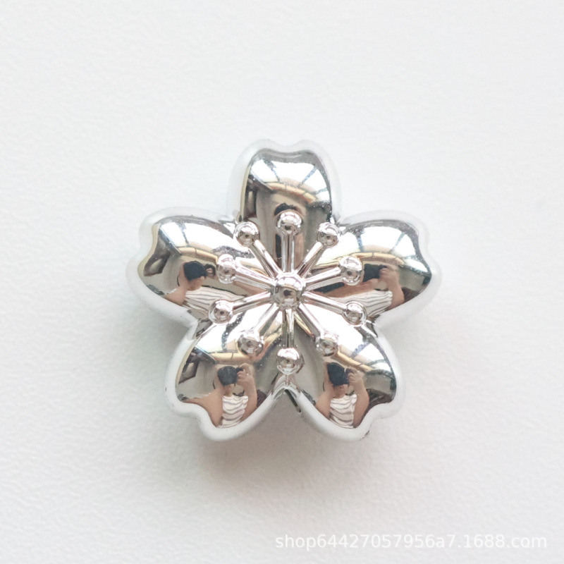 金属スルーホールアクリルミックスルースビーズアクセサリー diy パターン多用途チェーンビーズジュエリーアクセサリー|undefined