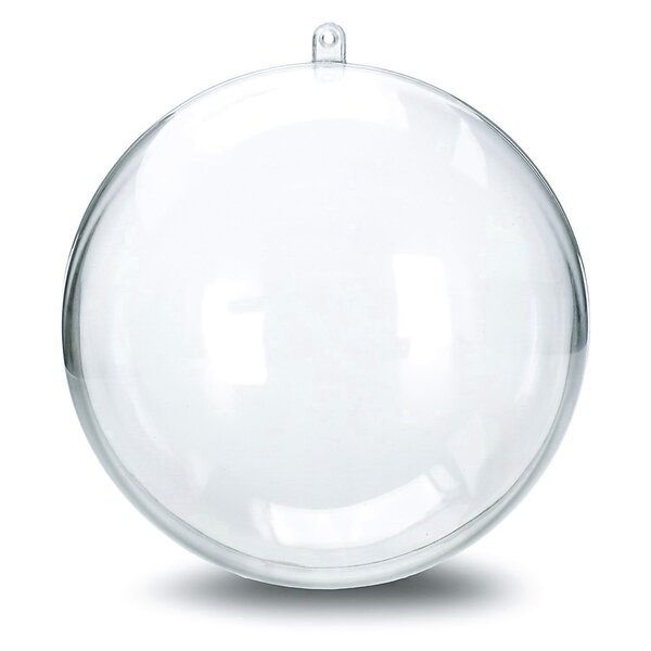 Cross-border boxed PS plastic transparent ball acrylic ball hollow…