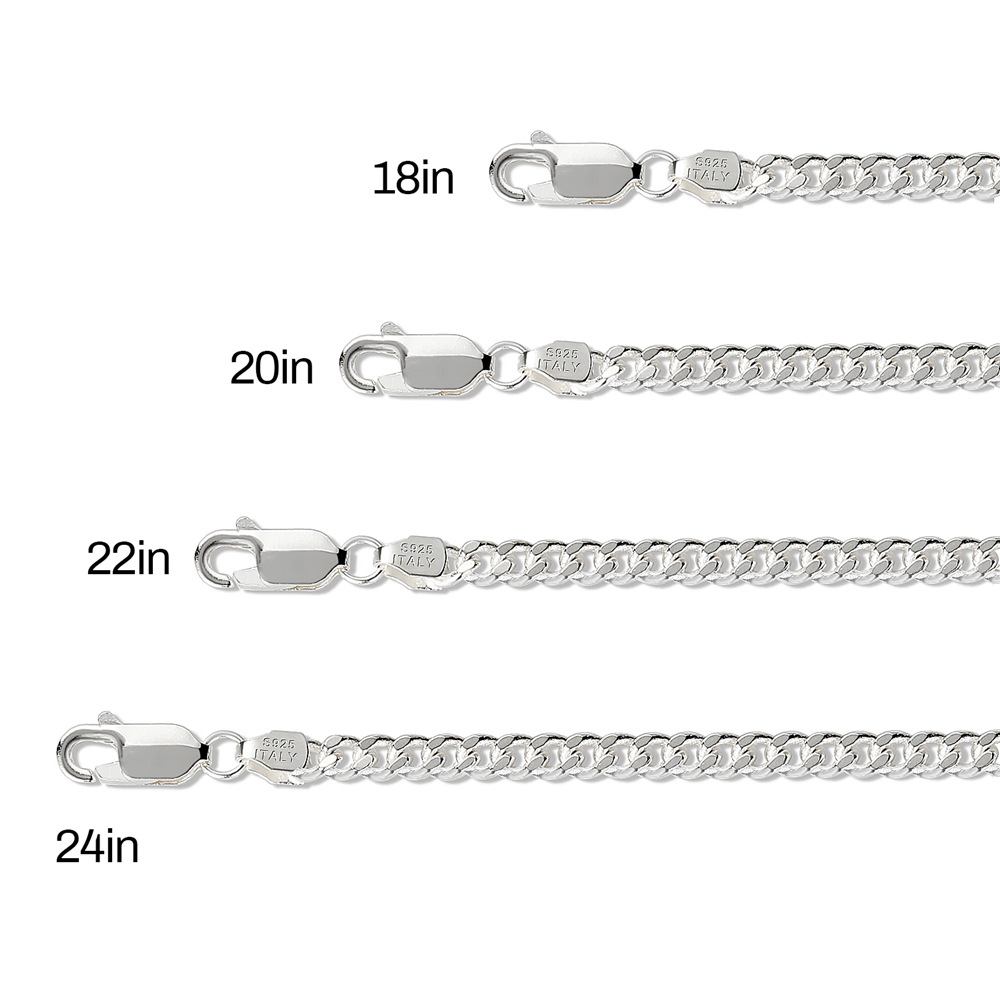 Simple Style Solid Color Sterling Silver Plating Necklace 1 Piece