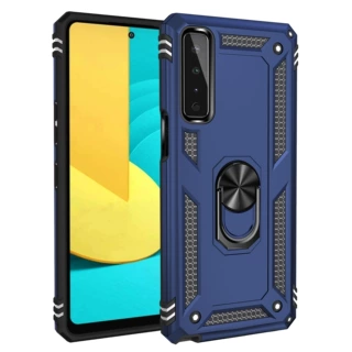 适用stylo7 4G军士手机壳LG K92-5G防摔车载磁吸支架保护套