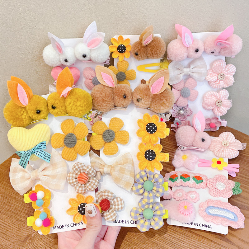 Hairpin 2022 Nueva gama alta para niños niña tocado flor lindo headwear flor Tarjeta de pelo horquilla clip de pelo horquilla niños