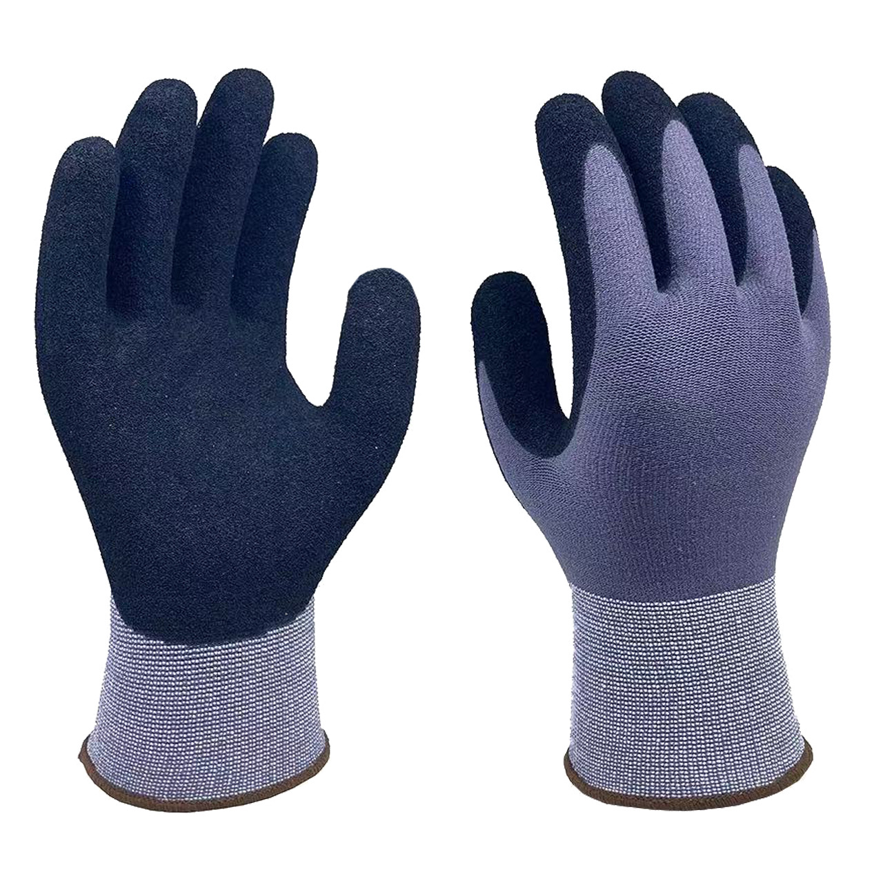 DURADARE斗刀侠15针尼龙丁腈磨砂防油贴手灵活手套耐油多用途耐磨