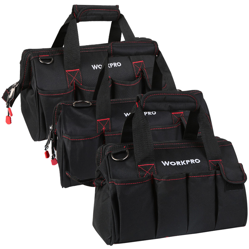 Vankebao engrosado hardware eléctrico multifuncional para el mantenimiento de electrodomésticos paquete de herramientas grande paquete de lona de hombro pequeño
