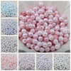 Material from pearl, round beads, Chinese hairpin with tassels, 8mm