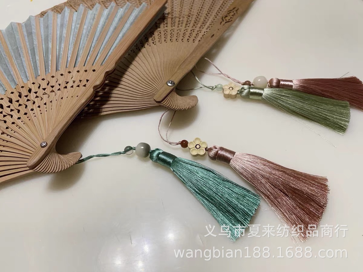 桃木花朵流苏 (8)